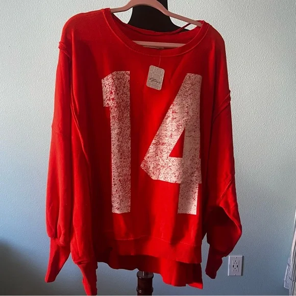 WE THE FREE by FP: Camden Graphic #14 Sweatshirt NWT - Picture 6 of 10
